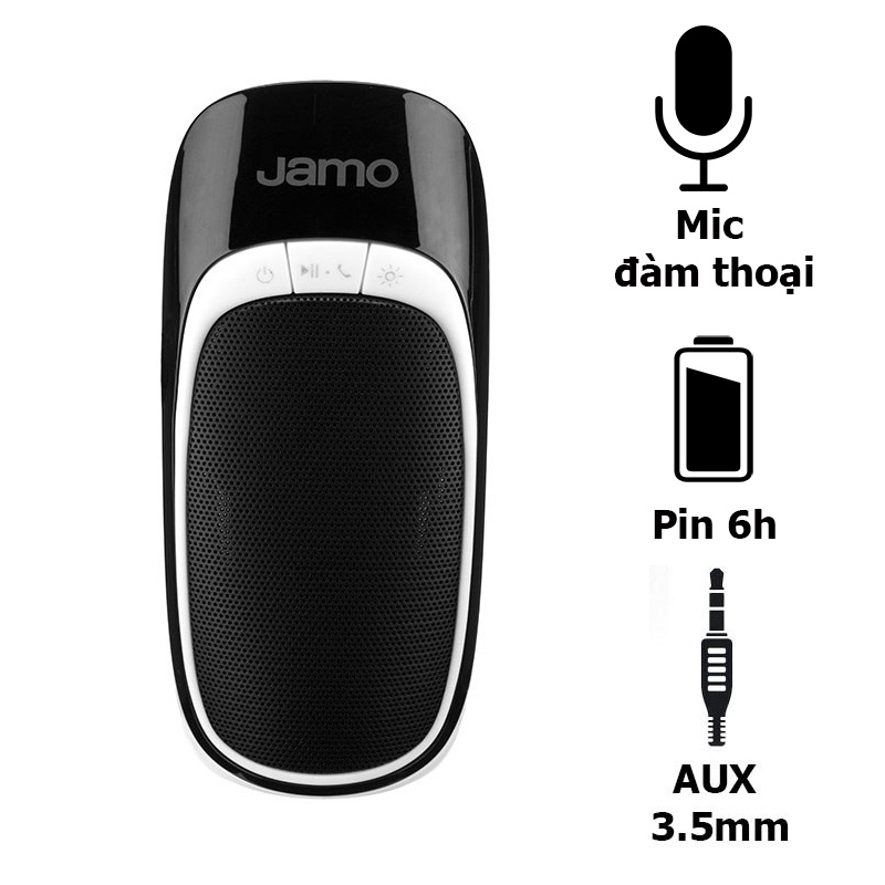 Loa Jamo DS1, Pin 6h, Công suất 5W, Bluetooth, AUX