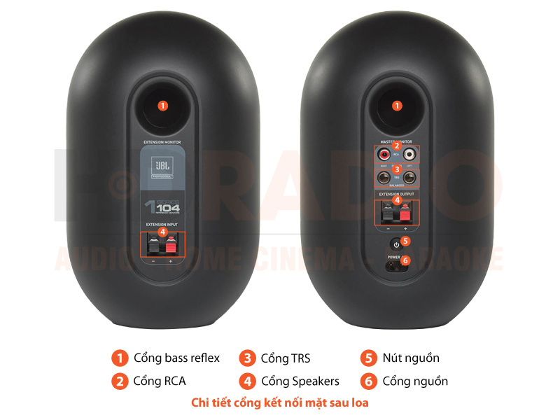Chú thích Loa JBL One Series 104BT