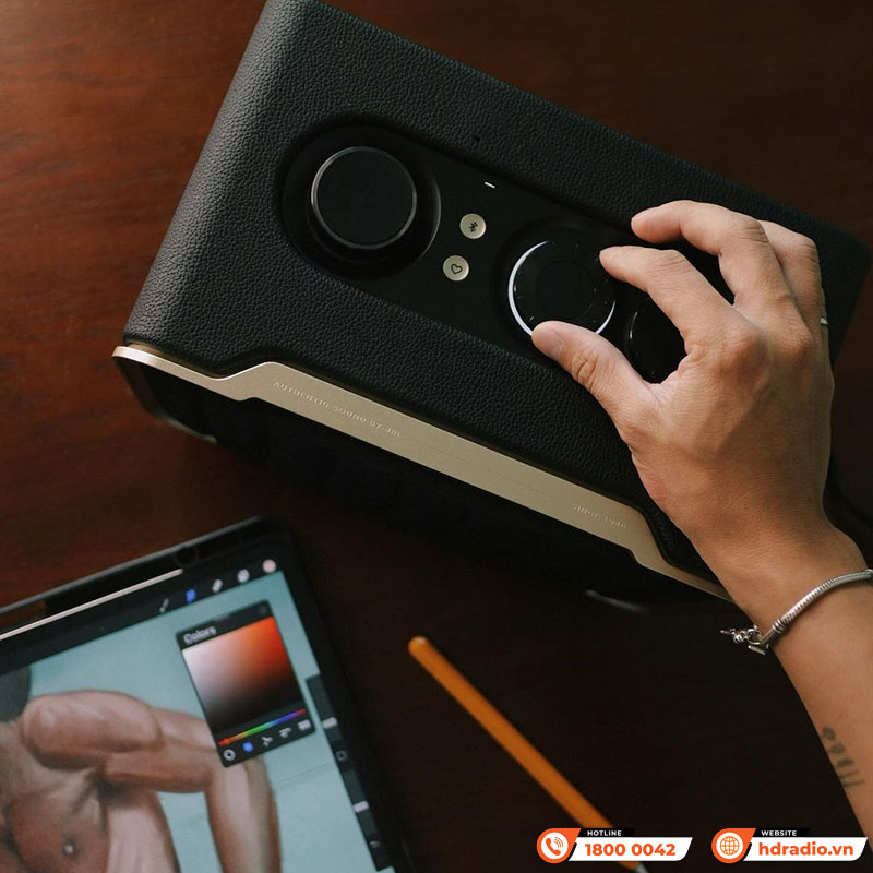 Loa JBL Authentics 200, Công suất 90W, Bluetooth 5.3, Wifi, AUX, USB, Ethernet, JBL One APP-5