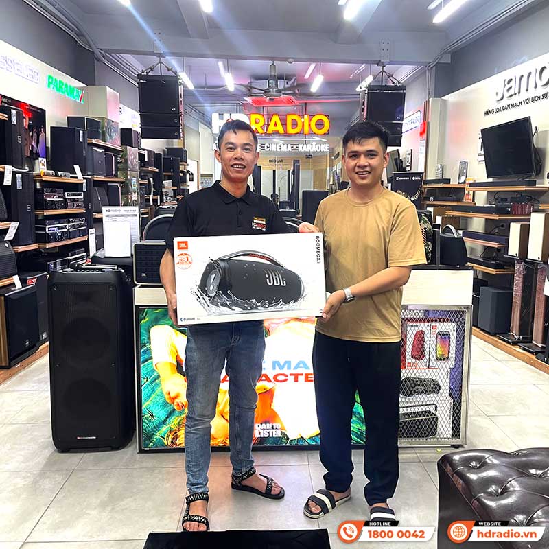 Loa JBL Boombox 3, Pin 24h, Công Suất 180W (AC), IP67, Bluetooth 5.3, AUX, USB A, PartyBoost-16