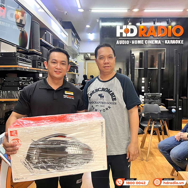 Loa JBL Boombox 3, Pin 24h, Công Suất 180W (AC), IP67, Bluetooth 5.3, AUX, USB A, PartyBoost-22