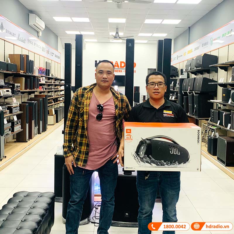 Loa JBL Boombox 3, Pin 24h, Công Suất 180W (AC), IP67, Bluetooth 5.3, AUX, USB A, PartyBoost-7