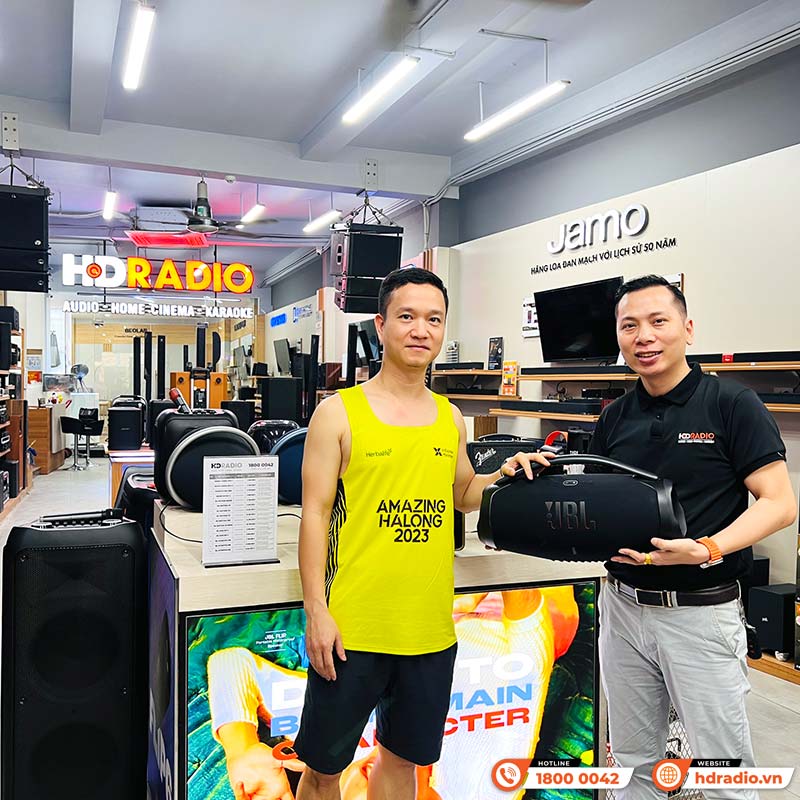 Loa JBL Boombox 3, Pin 24h, Công Suất 180W (AC), IP67, Bluetooth 5.3, AUX, USB A, PartyBoost-19