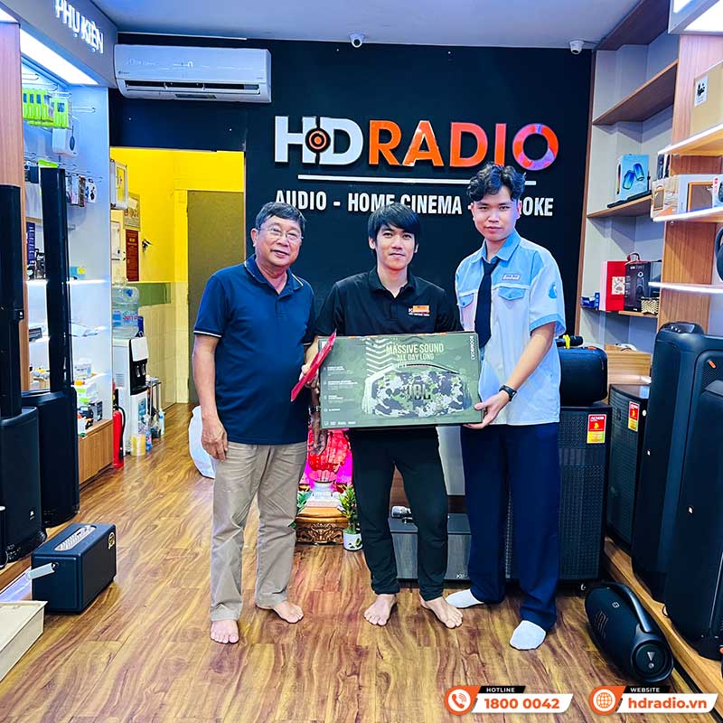 Loa JBL Boombox 3, Pin 24h, Công Suất 180W (AC), IP67, Bluetooth 5.3, AUX, USB A, PartyBoost-12