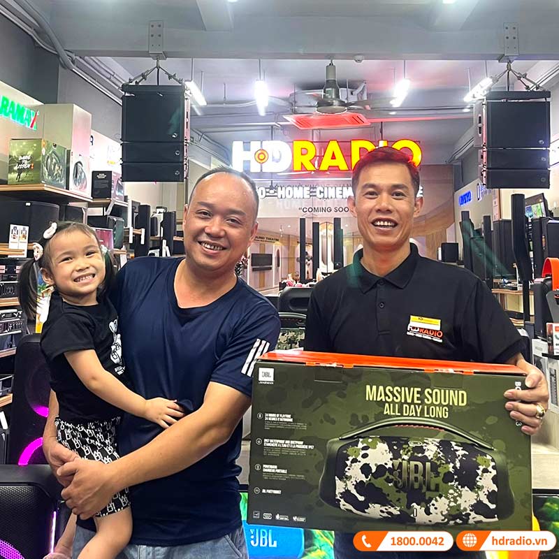 Loa JBL Boombox 3, Pin 24h, Công Suất 180W (AC), IP67, Bluetooth 5.3, AUX, USB A, PartyBoost-9