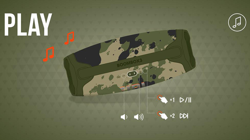 Điều khiển loa JBL Boombox 3