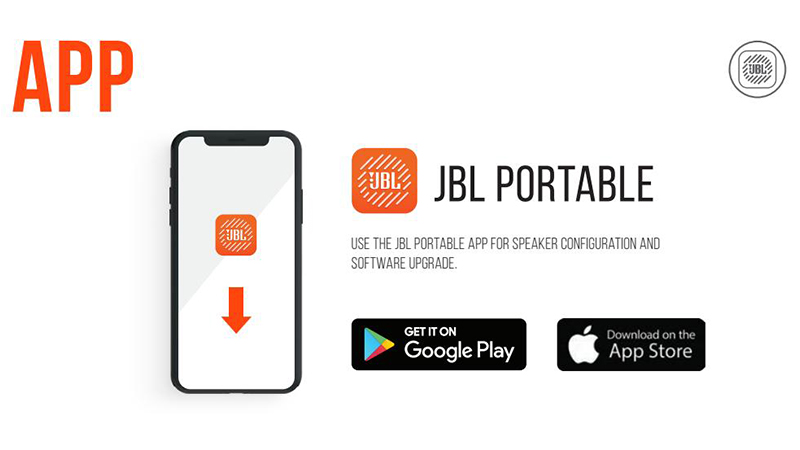 Ứng dụng JBL Portable loa JBL Boombox 3