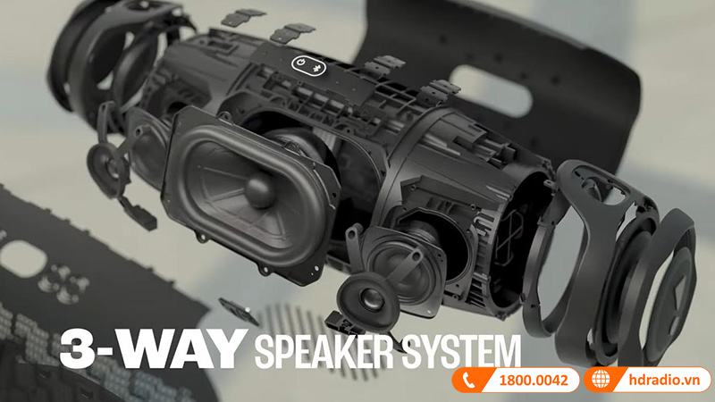 Âm thanh loa JBL Boombox 3