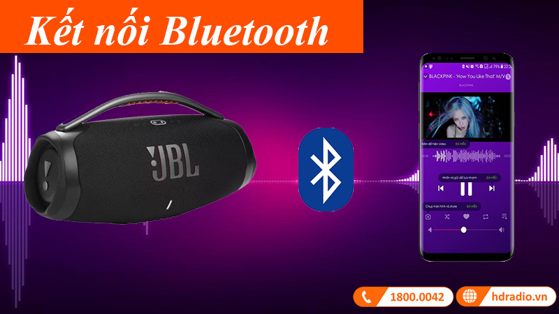 Loa JBL Boombox 3 kết nối Bluetooth 5.3