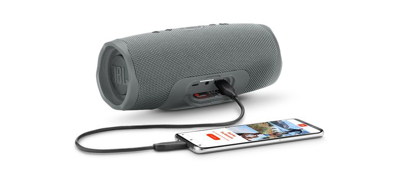 loa bluetooth JBL Charge 4tích hợp cổng USB sạc ngược