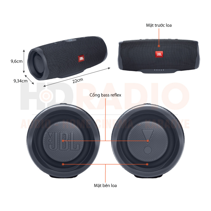 Chú thích Loa JBL Charge Essential 2