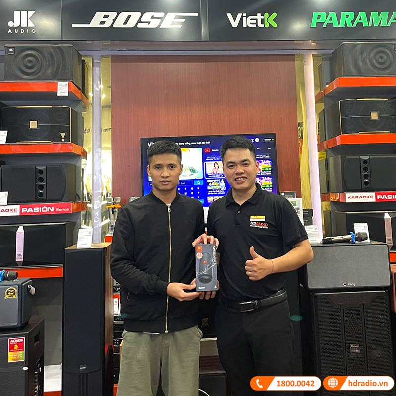 Khách hàng đã tin tưởng và lựa chọn loa JBL Flip Essential 2 tại HDRadio