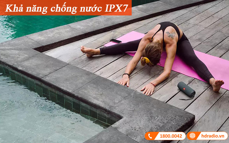 Khả năng chống nước IPX7