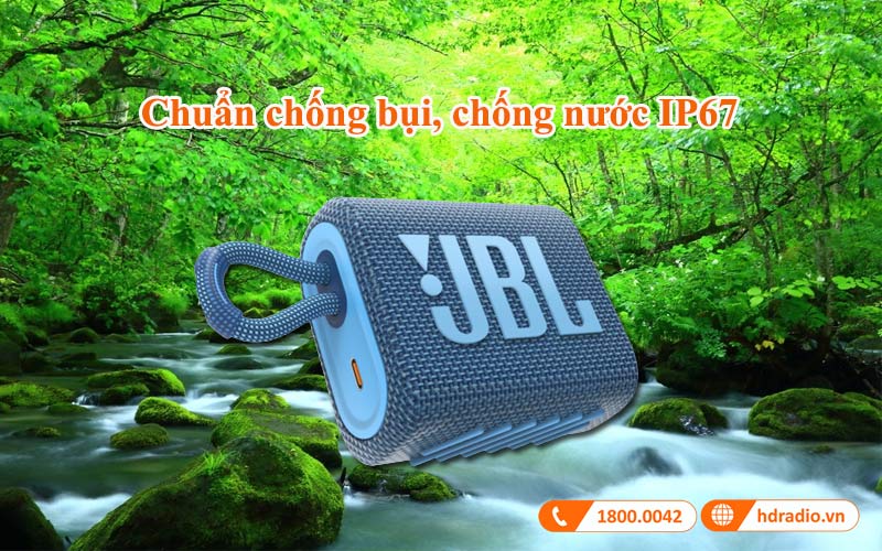 loa jbl go 3 eco chong bui chong nuoc
