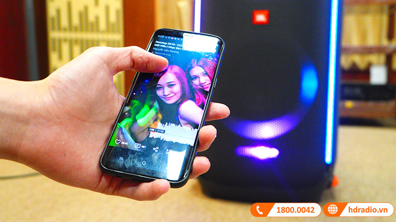 Kết nối loa JBL Partybox 710