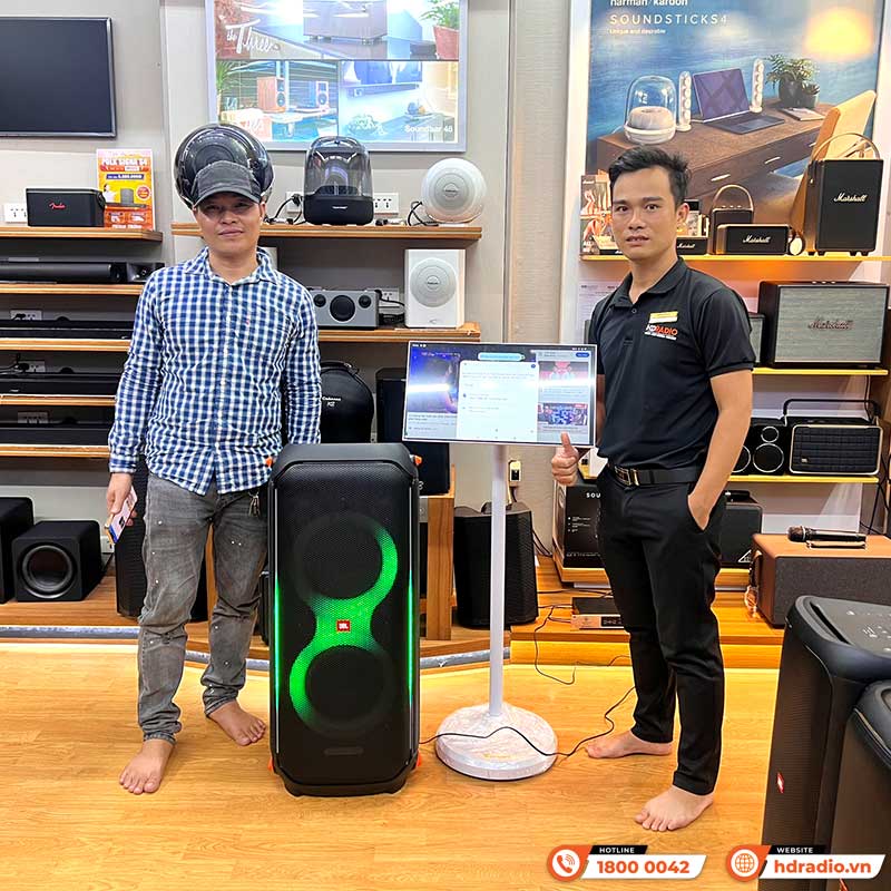 Loa JBL PartyBox 710 Chính Hãng, LED Đẹp, IPX4, Công Suất 800W, Bluetooth, AUX, USB, True Wireless Stereo-28