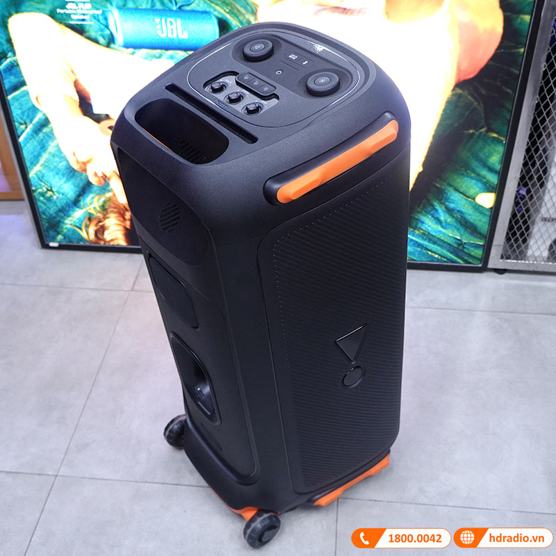 Loa JBL PartyBox 710 Chính Hãng, LED Đẹp, IPX4, Công Suất 800W, Bluetooth, AUX, USB, True Wireless Stereo-7