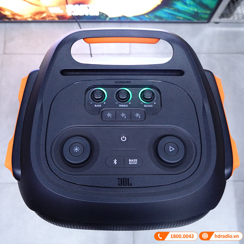 Loa JBL PartyBox 710 Chính Hãng, LED Đẹp, IPX4, Công Suất 800W, Bluetooth, AUX, USB, True Wireless Stereo-11
