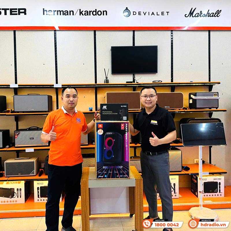 Combo B1: JBL Partybox Club 120 + Micro JKaudio B2 Pro-2