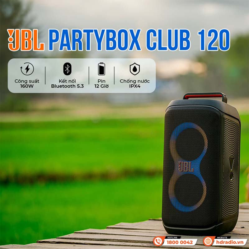Loa JBL PartyBox Club 120