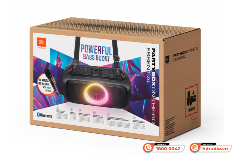 Loa JBL Partybox On The Go Essential