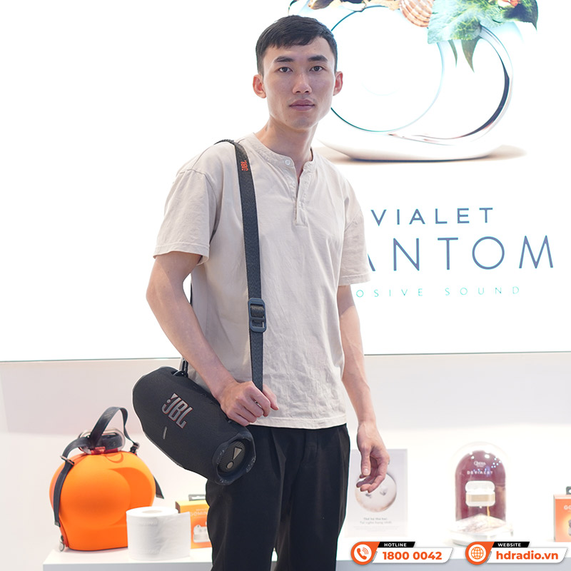 Loa JBL Xtreme 4 Bluetooth 5.3, Pin 24h, IP67, Auracast, AI Sound Boost, App JBL Portable (Có dây đeo vai)-12