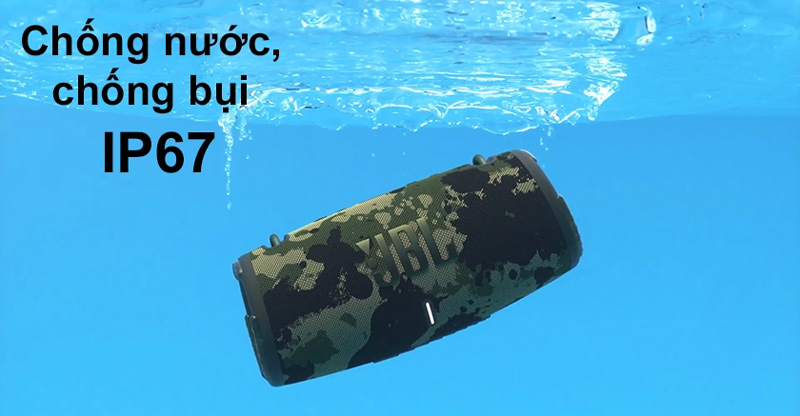 JBL Xtreme 3 coi khả năng chống nước ip67
