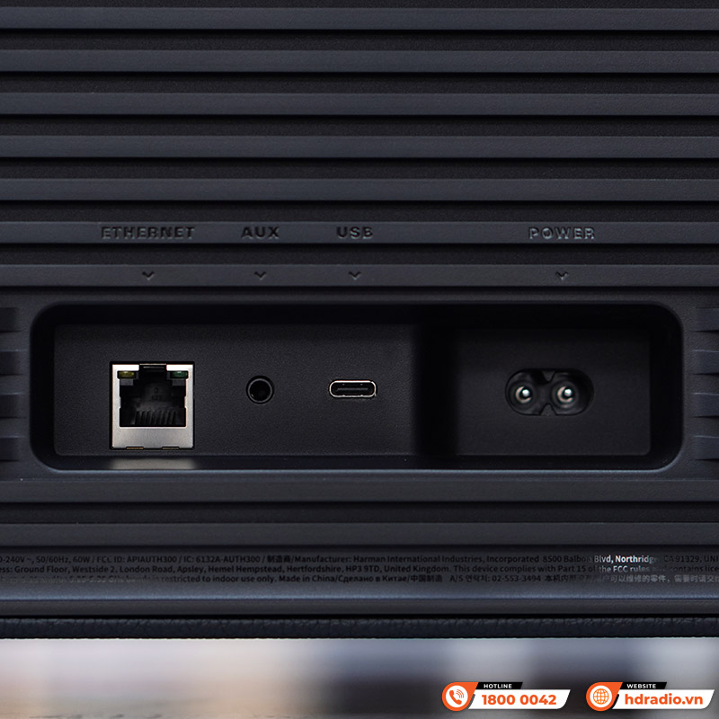 Loa JBL Authentics 300, Pin 8 giờ, Công suất 100W, Bluetooth 5.3, Wifi, AUX, USB, JBL One APP-12