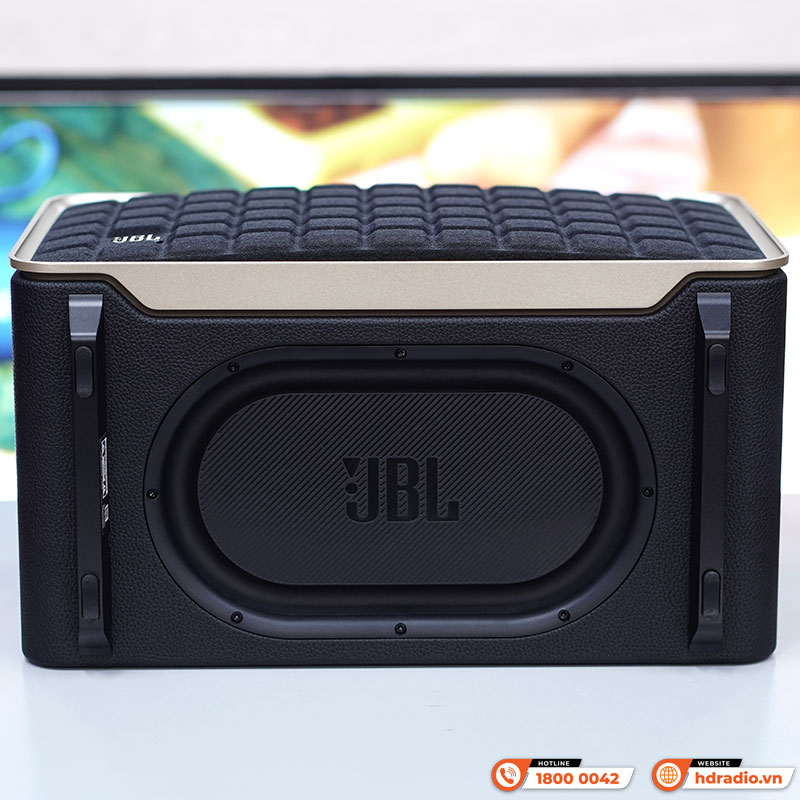 Loa JBL Authentics 300, Pin 8 giờ, Công suất 100W, Bluetooth 5.3, Wifi, AUX, USB, JBL One APP-16