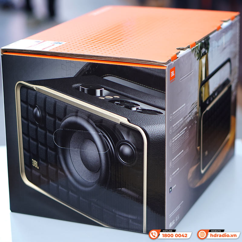 Loa JBL Authentics 300, Pin 8 giờ, Công suất 100W, Bluetooth 5.3, Wifi, AUX, USB, JBL One APP-20