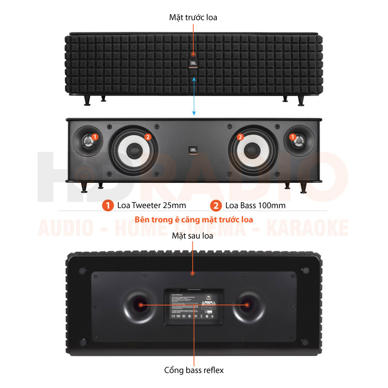 Chú thích Loa JBL Authentics L8