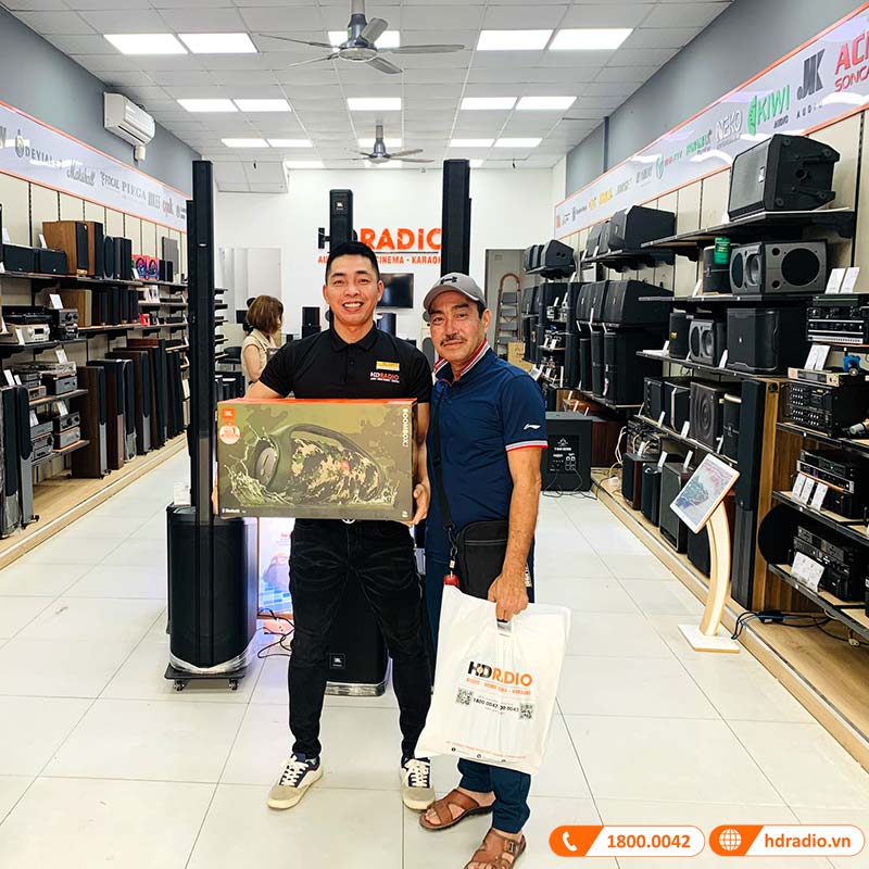 loa jbl boombox 2 bán chính hãng với giá tốt nhất Việt Nam kèm nhiều ưu đãi tại HDRadio