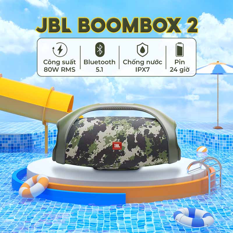 Ảnh tính năng nổi bật của Loa JBL Boombox 2