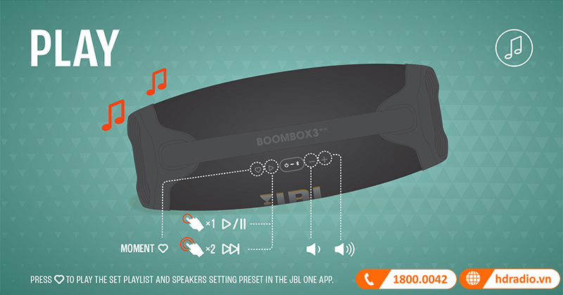 Loa JBL Boombox 3 Wi-Fi