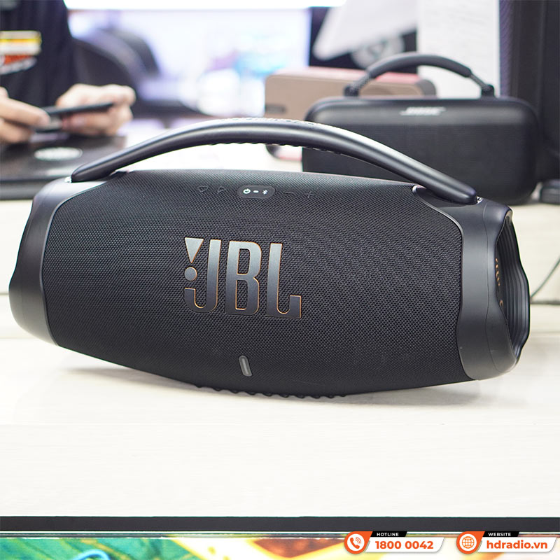 Loa JBL Boombox 3 Wifi, Pin 24h, Chống Nước IP67, Bluetooth 5.3, Âm Thanh Đa phòng, 3D Dolby Atmos, Công suất 200W (AC) 140W (Pin), APP JBL One-6
