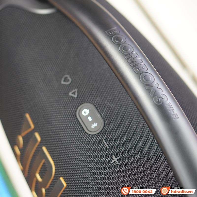 Loa JBL Boombox 3 Wifi, Pin 24h, Chống Nước IP67, Bluetooth 5.3, Âm Thanh Đa phòng, 3D Dolby Atmos, Công suất 200W (AC) 140W (Pin), APP JBL One-10
