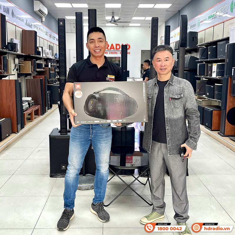 Loa JBL Boombox 3 Wifi, Pin 24h, Chống Nước IP67, Bluetooth 5.3, Âm Thanh Đa phòng, 3D Dolby Atmos, Công suất 200W (AC) 140W (Pin), APP JBL One-14