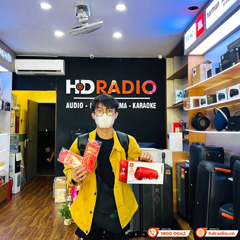 mua loa jbl charge 5 chính hãng đến hdradio