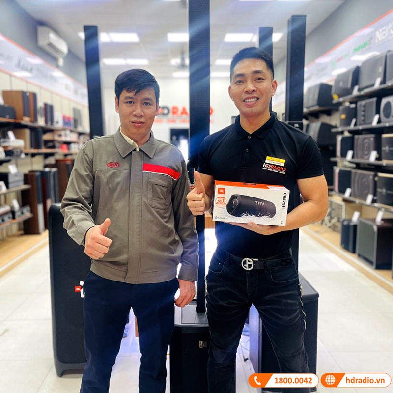 Loa JBL Charge 5, Pin 20h, Chống Nước IP67, Bluetooth 5.1, PartyBoost, USB A, Công suất 40W-3