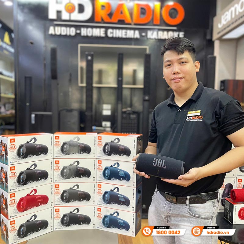 Loa JBL Charge 6 Chính Hãng, Pin 28h, Chống Nước IP68, Bluetooth 5.4, Auracast™, Có Quai Xách-3