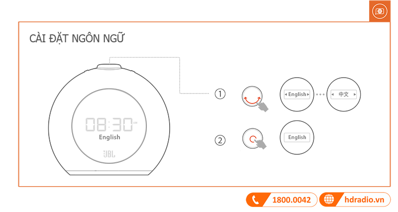 Huong dan su dung loa JBL Horizon 2