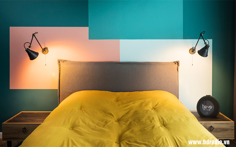 loa JBL Horizon 2 trong phòng ngủ