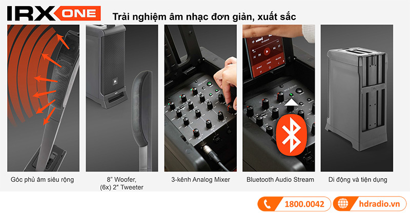 Loa JBL IRX ONE chính hãng
