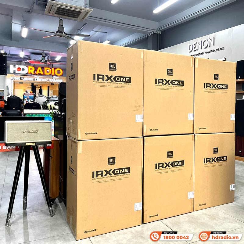 Loa JBL IRX ONE, Công Suất 1300W, Mixer 3 kênh, Bluetooth 5.0, Mic/line, XLR Combo, Có Chống Hú Tự Động-19