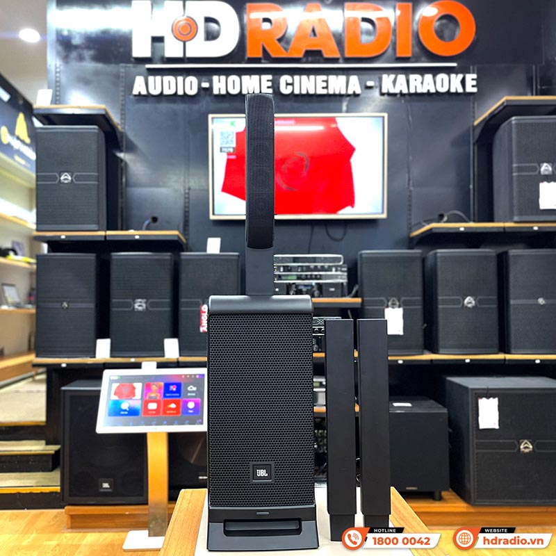 Loa JBL IRX ONE, Công Suất 1300W, Mixer 3 kênh, Bluetooth 5.0, Mic/line, XLR Combo, Có Chống Hú Tự Động-5