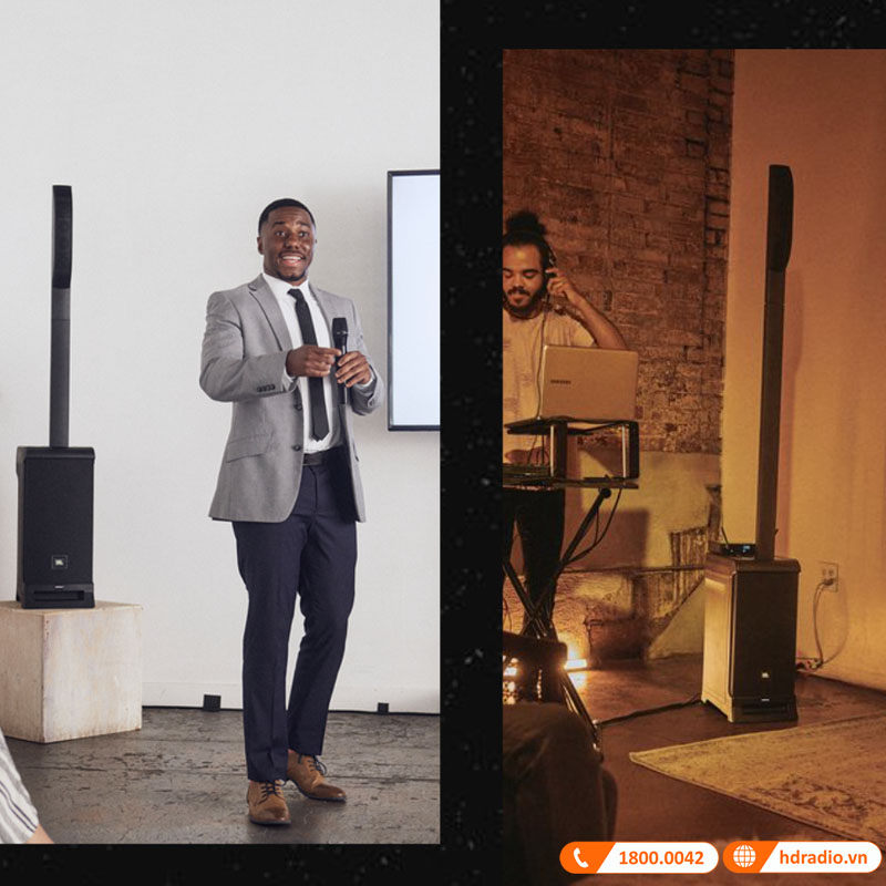 Loa JBL IRX ONE, Công Suất 1300W, Mixer 3 kênh, Bluetooth 5.0, Mic/line, XLR Combo, Có Chống Hú Tự Động-18