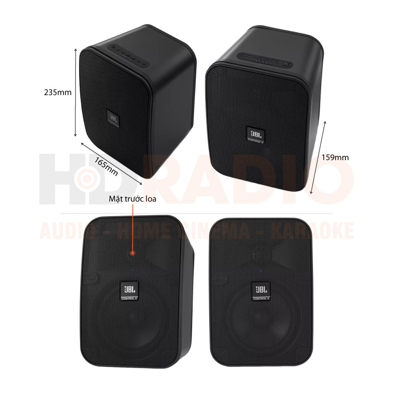 Chú thích Loa JBL Control X Wireless