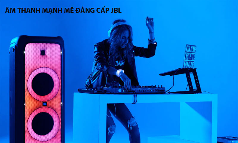 Loa JBL Party Box 1000 có âm thanh mạnh mẽ