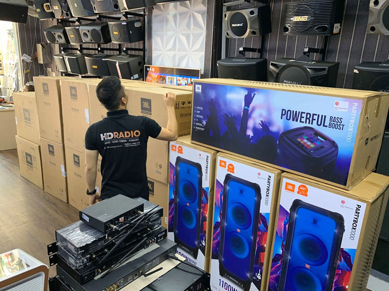 mua loa jbl partybox 1000 chính hãng giá tốt nhất đến HDRadio