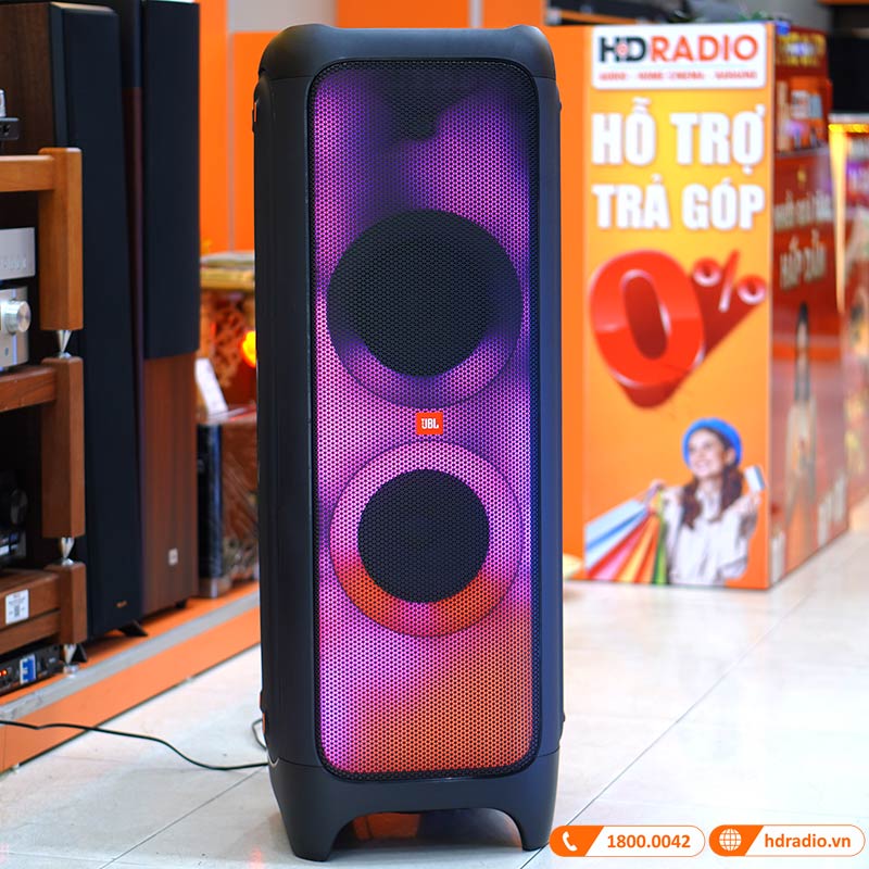 Loa JBL PartyBox 1000, Công Suất 1100W, LED Cực đẹp, Bluetooth, AUX, Micro, Guitar, DJ Launchpad, Air Gesture-17